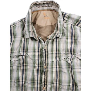 Carhartt Shirt Mens XL Green Force Performance Sun Defender Ridgefield 101549 - Picture 1 of 9