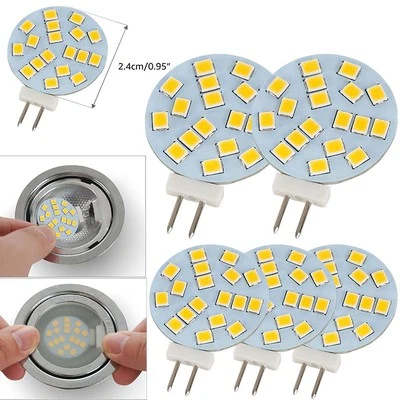 G4 LED Leuchtmittel 2W 12V AC/DC 10-30V Kleine Birne Stecksockel Seitlich 200LM - Bild 1 von 4