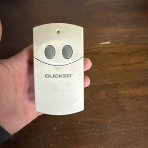 Clicker CLT1 Universal Garage Gate Door Opener Remote Control 2-Button - Picture 1 of 2