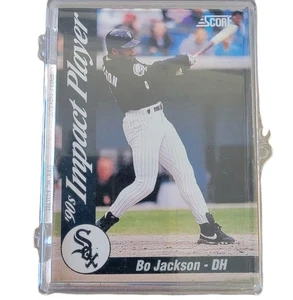 Bo Jackson 18 Card Baseball Lot, KC Royals, White Sox, Score, Donruss, Ungraded - Picture 1 of 4