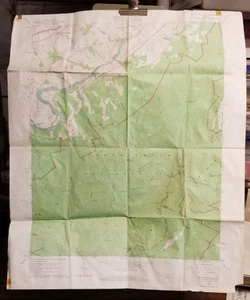 Mapa topográfico original 1965 USGS McGaheysville Virginia Quad Scouts BSA senderismo plegado .b - Imagen 1 de 3
