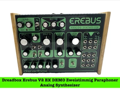 Dreadbox Erebus V2 EX DEMO Zweistimmig Paraphoner Analog Synthesizer Synt Audio - Bild 1 von 4
