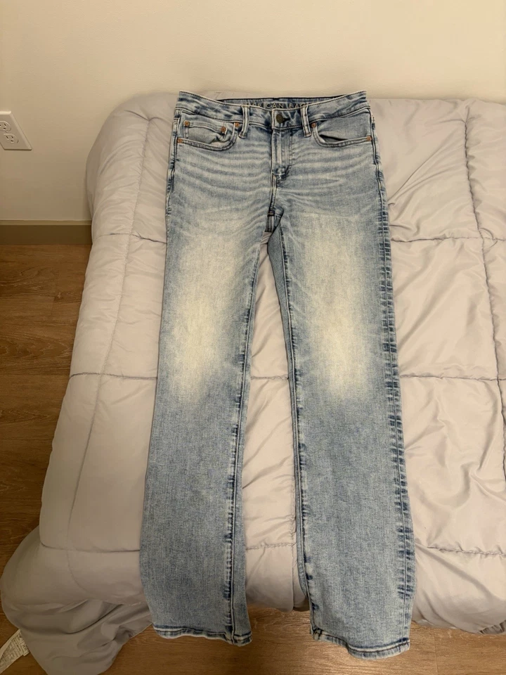 Jeans American Eagle Airflex+ azul claro 32x32 Foto 1 de 4