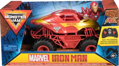 Monster Jam Marvel Iron Man RC Monster Truck Full Function Remote Control New - Image 1 of 2