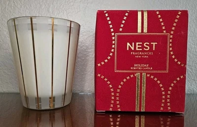 Nest • New York • Holiday Scented Candle • 8 oz • Velvet Box • New In Box - Image 1 of 4