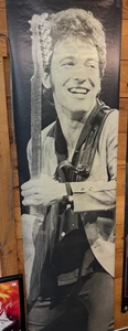 Vintage Oversized Life Size Bruce Springsteen Store Poster 1980s 74" Tall - Picture 1 of 2