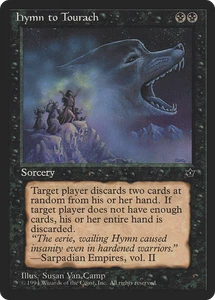 Hymn to Tourach (Van Camp) (MP) Fallen Empires FEM Magic MTG - Picture 1 of 1