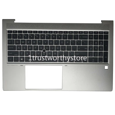 Portátil para HP EliteBook 855 850 G7 850 G8 EE. UU. Teclado Apoyamanos Cubierta Retroiluminada Foto 1 de 4