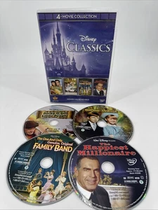 Disney  Classics 4-Movie Collection: (DVD, 2012) Fast Shipping - Picture 1 of 5