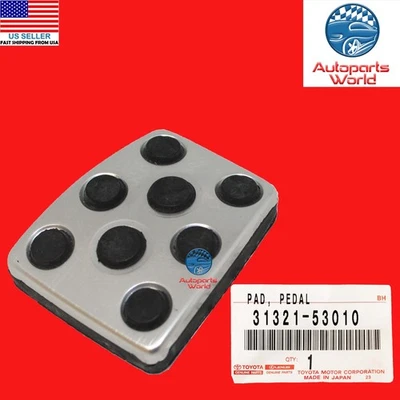 PEDAL DE FREIO GENUÍNO TOYOTA CAMRY CELICA LEXUS IS250 ALUMÍNIO MT 31321-53010 - Imagem 1 de 3