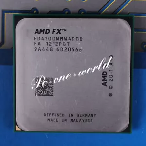 100% OK FD4300WMW4MHK AMD FX-4300 3.8 GHz Quad-Core Processor CPU - Picture 1 of 1
