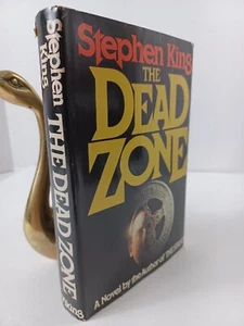 The Dead Zone by Stephen King 1979 Hardcover Book Club Edition Gutter Code J48 - Picture 1 of 14