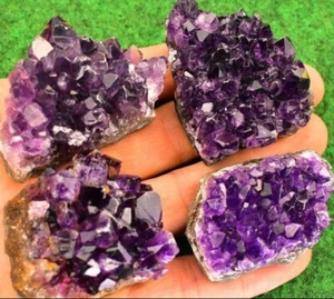 1 Uruguayan Amethyst Crystal Mineral A+ Amethyst Quartz 50-100g UKBUY✔ - Picture 1 of 6