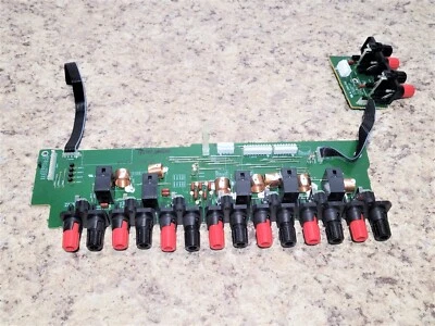 Integra DTR-7.9 AV Stereo Receiver Power Output Terminal Board NCTRM-9488 - Image 1 of 2