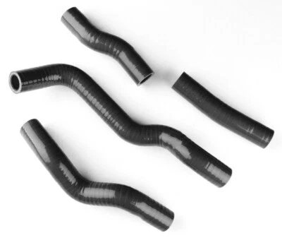 For Kawasaki KLX250 KLX250S DTRACKER 2008-2015 Black Silicone Radiator Hose - Image 1 of 4