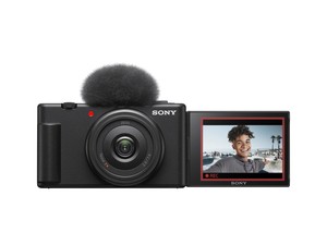 Sony ZV-1F Vlog Camera for Content Creators and Vloggers (Black)