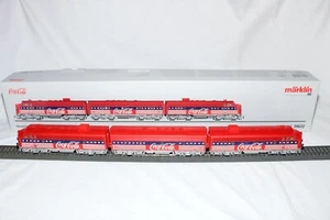 Märklin H0 39622 3tlg Diesellok EMD F7 "Coca Cola" mit mfx+ Sound OVP - sehr RAR - Bild 1 von 15