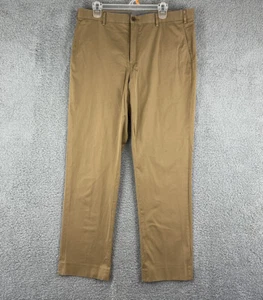 Men’s Hart Schaffner Marx 36 x 32 Khaki Straight Cotton Pants - Picture 1 of 9