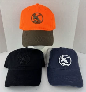 3 Gander Mountain Logo Mützen Cap ~ schwarz ~ marine weiß ~ Jäger orange braun Mütze - Bild 1 von 18