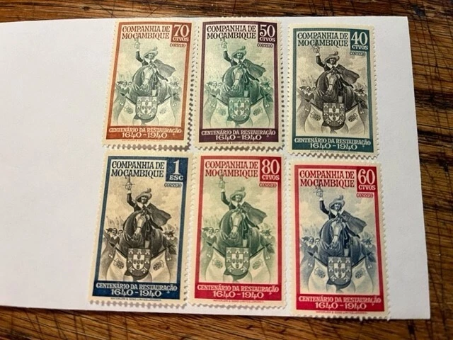 1941 Mozambique Company/Complete Set of 6 Stamps #368st - Image 1 of 1