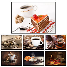 Coffee Dessert Wall Paintings Art Prints Canvas Posters Picture Cafe Shop Decor