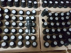 Vintage WHITE Panel Light Pilot Warning Indicator USSR lamp 24V Lot 100set+ - Picture 1 of 3