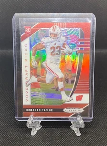 Panini Prizm 2020 selecciones del draft Jonathan Taylor novato rojo Prizm #106 RC Colts - Imagen 1 de 2