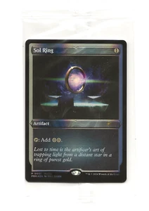 SOL RING Promo DOUBLE RAINBOW FOIL Sealed English Magic NM MTG Promo BaB - Imagen 1 de 1