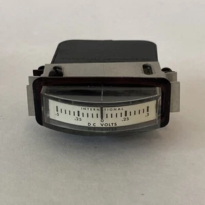 International DC Volts Meter Gauge .5-0-.5 Untested Used Small - Picture 1 of 12