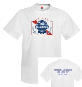 Phil Lesh ZJ Designs Grateful Dead inspired T-shirt PBR Bass Rippin' T-shirt - Picture 1 of 5