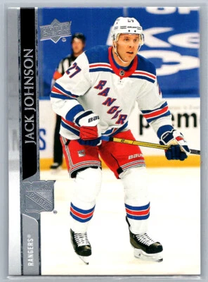 # 594 Jack Johnson New York Rangers 2020-21 Upper Deck - Image 1 of 2