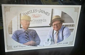 Vintage Bartles and Jaymes Cardboard Sign Store Advertising 21.5" X 13.5" - Picture 1 of 4