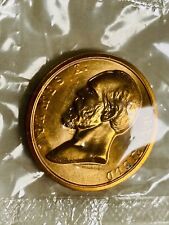 Vintage U.S. Mint Copper Medal Of Inauguration/Death Of James Garfield- Sealed