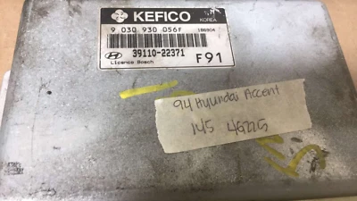 39110-22371 Hyundai Accent 1994-1999 ecm ecu ordenador Foto 1 de 2