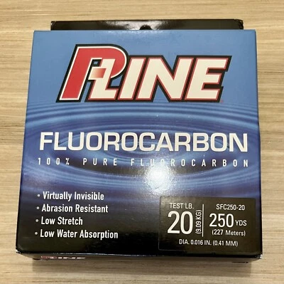 Línea de pesca P-Line 100 % puro fluorocarbono, directa de fábrica, lubina, ¡envío gratuito! Foto 1 de 4