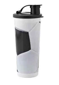 Tupperware Wasser Reise Fußball Sport Becher 16oz/470ml Flip Top Dichtung Neu - Bild 1 von 2