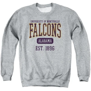Montevallo Adult Crewneck Sweatshirt Est. Date, Athletic Heather, S-3XL - Picture 1 of 5