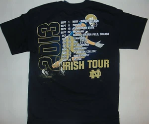 Notre Dame Fighting Irish 2013 Football Short Sleeve Shirt Youth ND Medium NEW - Picture 1 of 4
