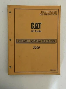 Cat Lift Trucks Product Support Bulletins 2000 - Picture 1 of 3