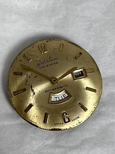 Reloj Calendario Guarnición Raro De Colección con Movimiento Agon Vornado - Piezas O Reparación - Imagen 1 de 14