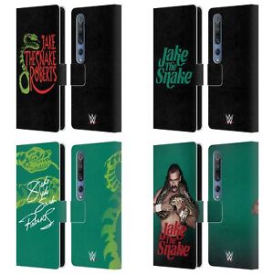 OFFICIAL WWE JAKE THE SNAKE ROBERTS LEATHER BOOK WALLET CASE FOR XIAOMI PHONES