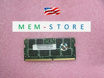 4VN07AA 16GB DDR4-2666 SODIMM RAM Compatible w/ ZBook 15v G5, 17 G5 Workstation - Image 1 of 4