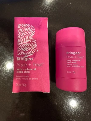 Briogeo Style + Treat Yuzu + Plum Oil Sleek Stick 0.5 oz / 15 mL New In Box ❤️ - Image 1 of 4