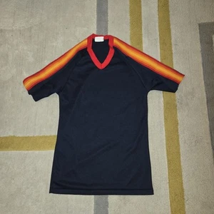 Vtg Majestic 80's Houston Astros Navy Blue Jersey Sz Small  - Picture 1 of 5