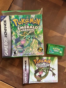Pokemon Emerald - genuine GBA - Battery Needed - Picture 1 of 5