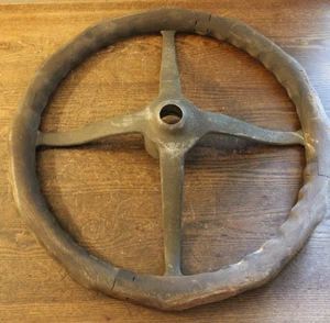 Wood and Metal Steering Wheel for Ford Model T - Picture 1 of 24