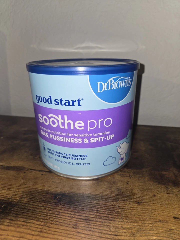 NUEVO SIN ABRIR DR BROWNS GOOD START SOOTHE PRO BEBÉ FÓRMULA 1,21 LIBRAS CADUCIDAD 13/07/26 Foto 1 de 1
