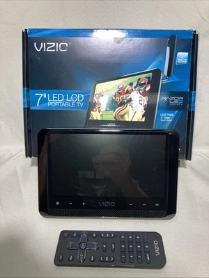 Portable TV  7” Vizio VMB070 LED Digital ATSC Tuner Complete With Remote & Box - Image 1 of 4