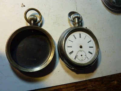 2--16-SIZE-AMERICAN AND SWISS- POCKETWATCH CASES - Image 1 of 4