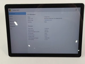 Microsoft Surface Go 3 1926 Pentium 6500Y 1.10 GHz 4 GB 64 GB NVMe Tablet NOOSA3 - Picture 1 of 7